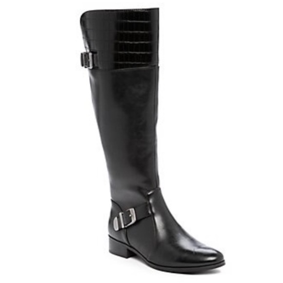 new directions Shoes - Black “Halden” Riding Boots Size 9 NWT